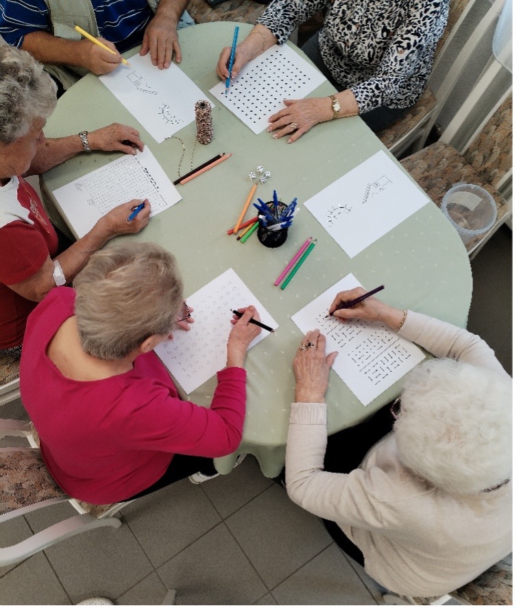 Memóriatréning az idősek nappali ellátásában 