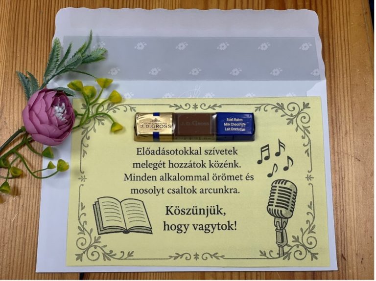 Anyák napi megemlékezés az idősek nappali ellátásában