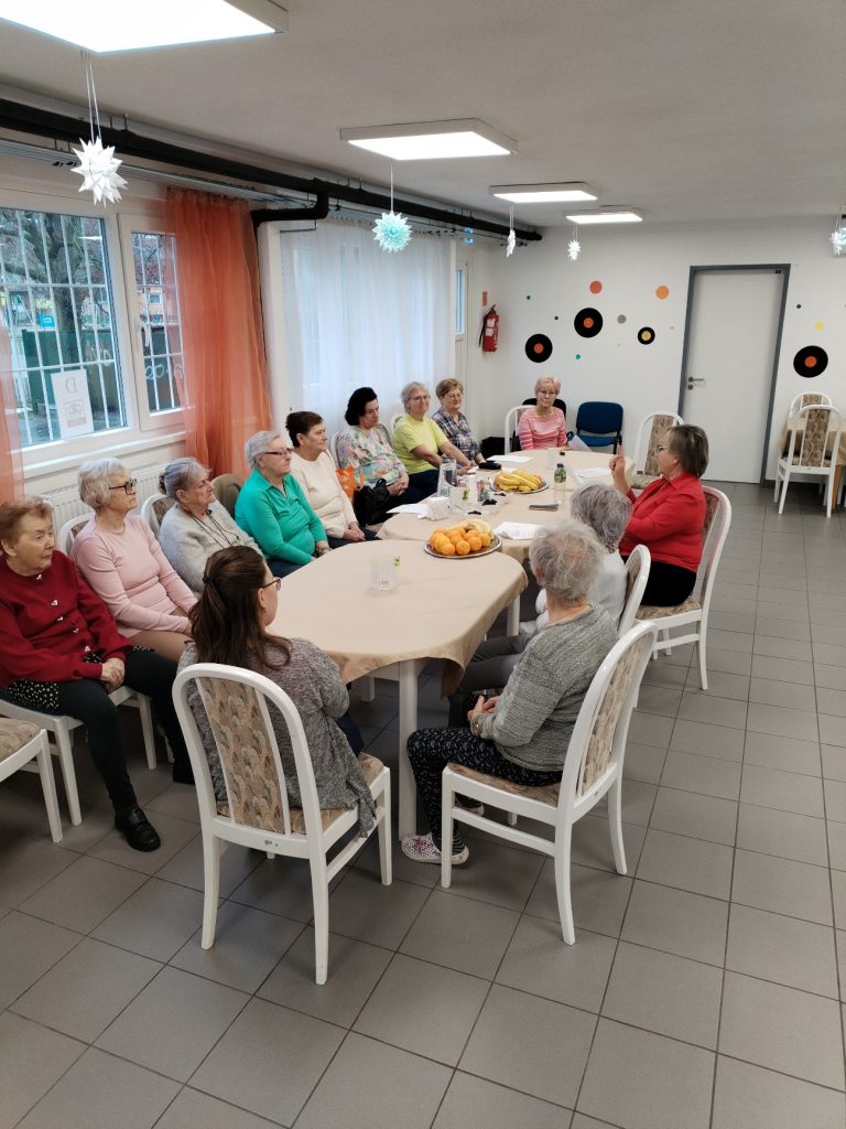 Egészségnap program a nappali ellátásban