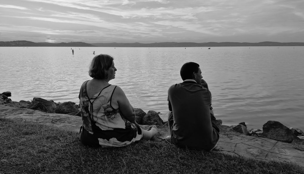 Pihenés a Balaton partján