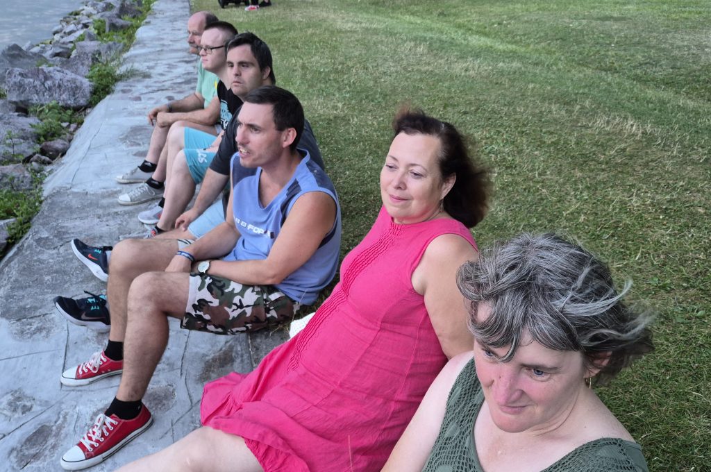 Pihenés a Balaton partján