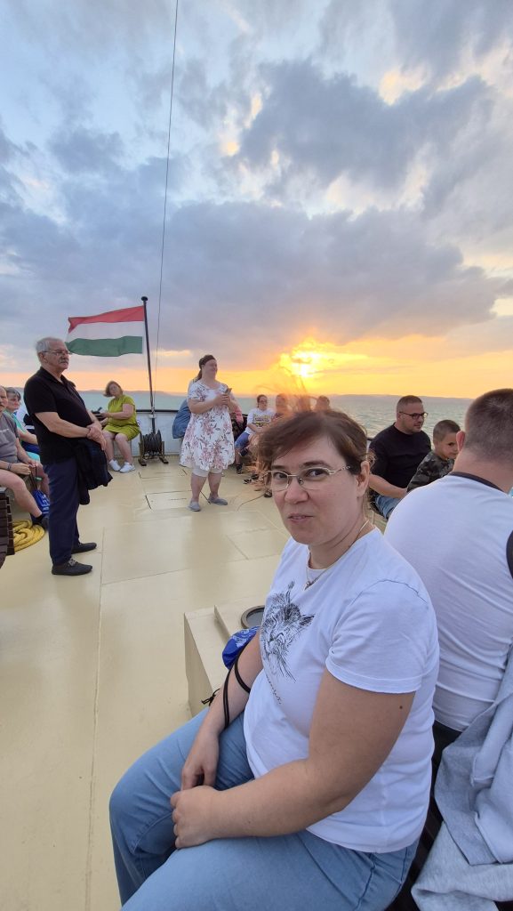 Hajókázás a Balatonon