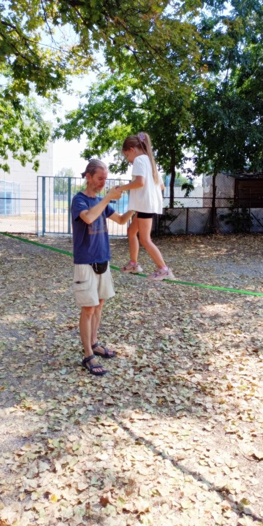 Vendégszereplésük a napközis táborban